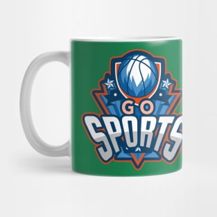 Go Sports - Basketball Fan Mug